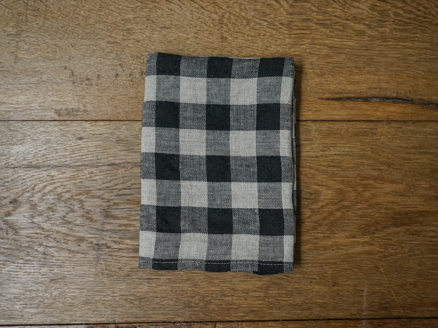 Buffalo Check Linen Napkin