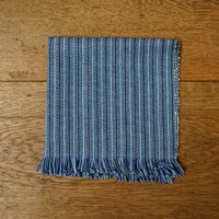 Blue Fringe Napkins (Set of 4)