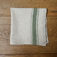 Green Stripe Kitchen Towel