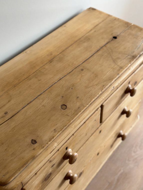 Antique English Pine Dresser