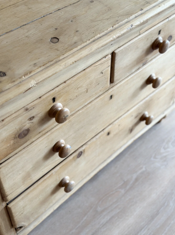 Antique English Pine Dresser