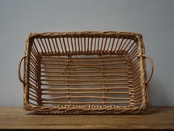 Vintage French Wicker Panier