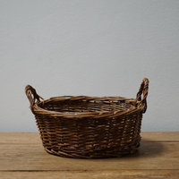 Vintage French Wicker Basket