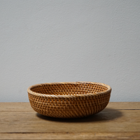 Small Vietnamese Rattan Basket