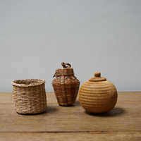 Mini Woven Baskets (set of three)