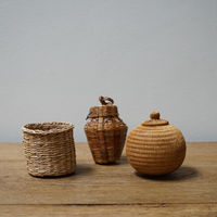 Mini Woven Baskets (set of three)