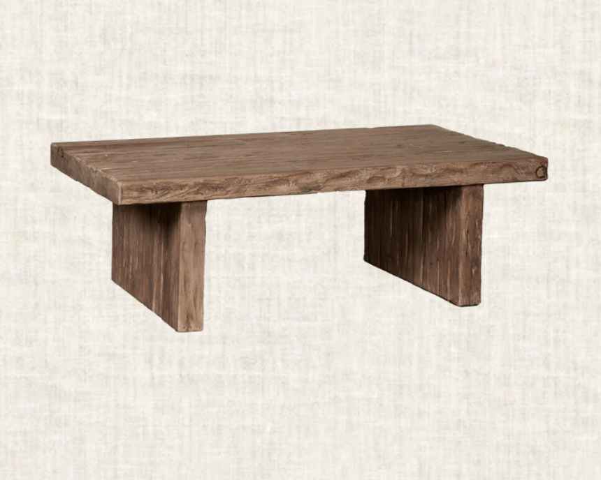 Elm Coffee Table - Natural