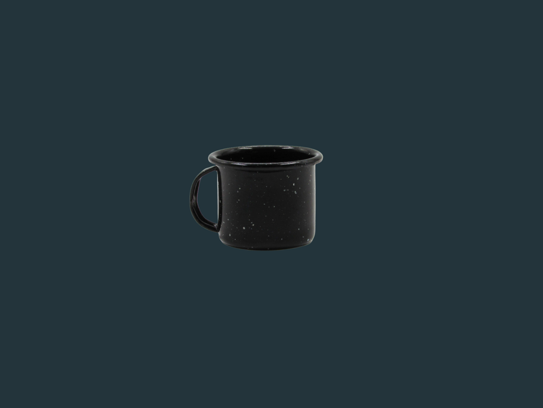 Espresso Enamel Cup