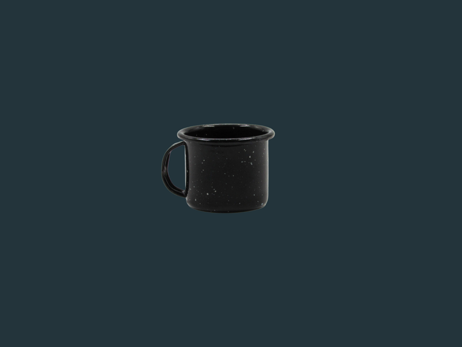 Espresso Enamel Cup