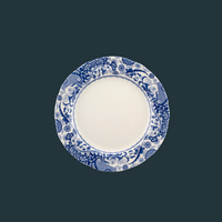 Spode Blue Italian Brocato Dinner Plate (set of 4)