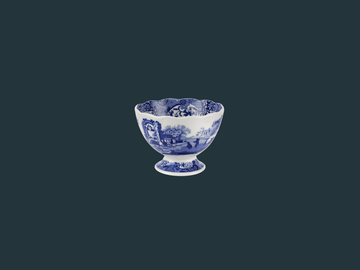 Spode Blue Italian Footed Bowl (set of 4)