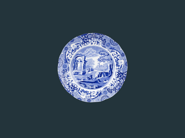 Spode Blue Italian Luncheon Plate (set of 4)