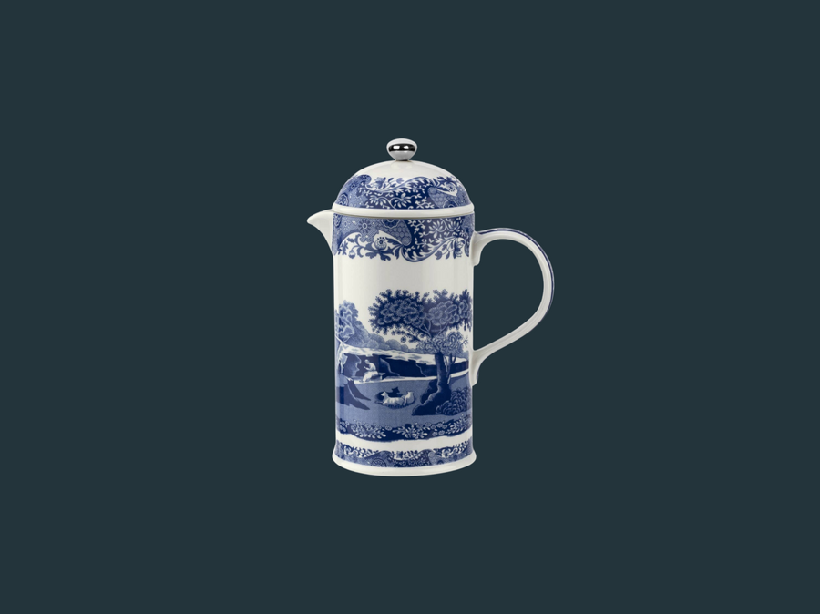 Spode Blue Italian Cafetiere