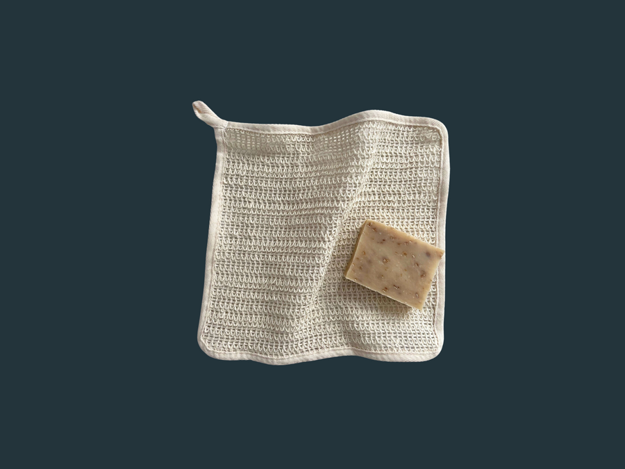 Natural Exfoliating Ramie Washcloth