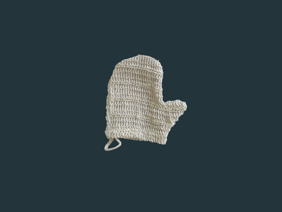 Natural Ramie Exfoliating Bath Glove