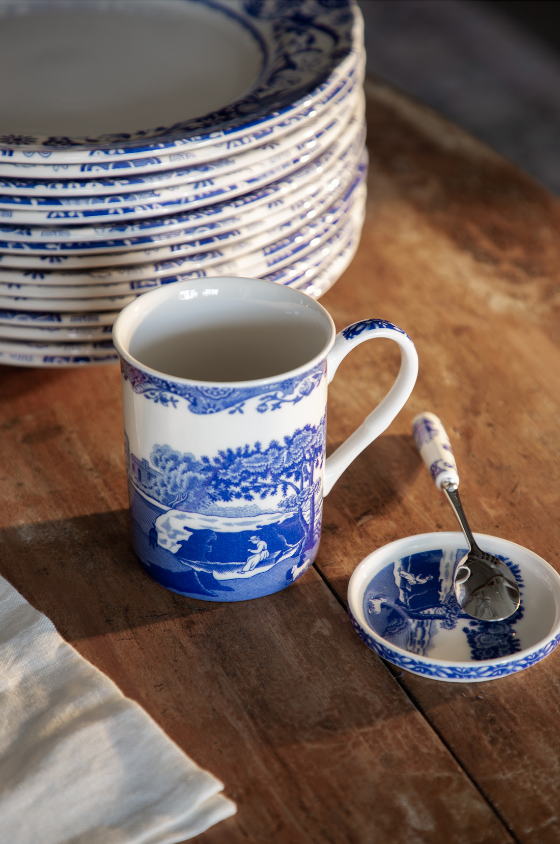 Spode Blue Italian Set of Teaspoons – Le Marché