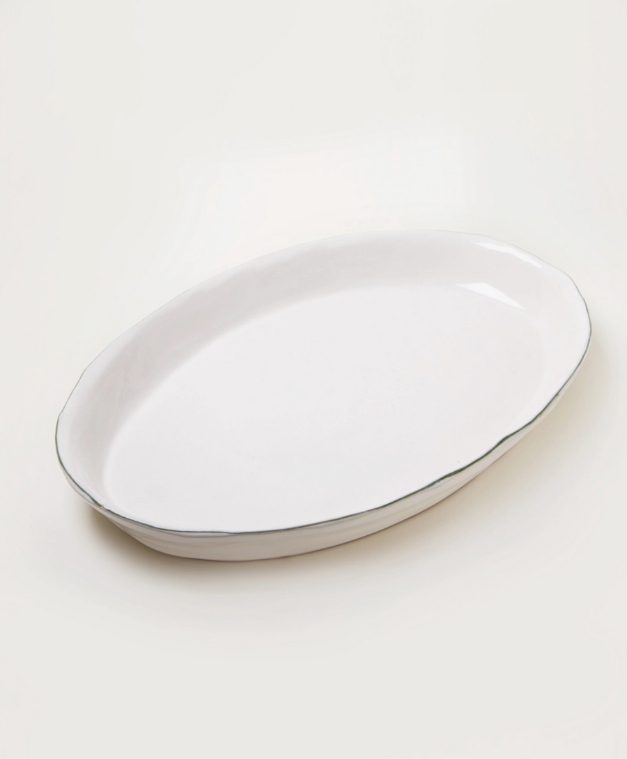 Bevagna Oval Serving Platter - Deep