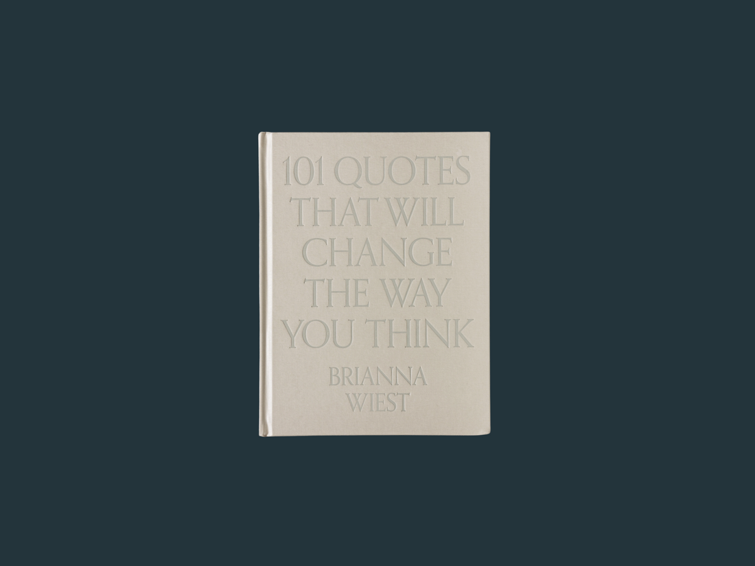 101 Quotes That Will Change The Way You Think - table book