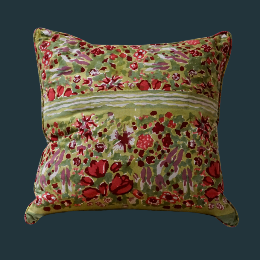 104. Handmade Garden Pillow 2