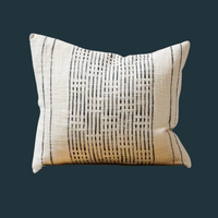 09. Handmade Vintage Mini Lumbar Throw Pillow