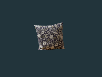 105. Handmade Block Print Pillow