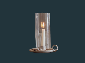 Handthrown Candle Holder