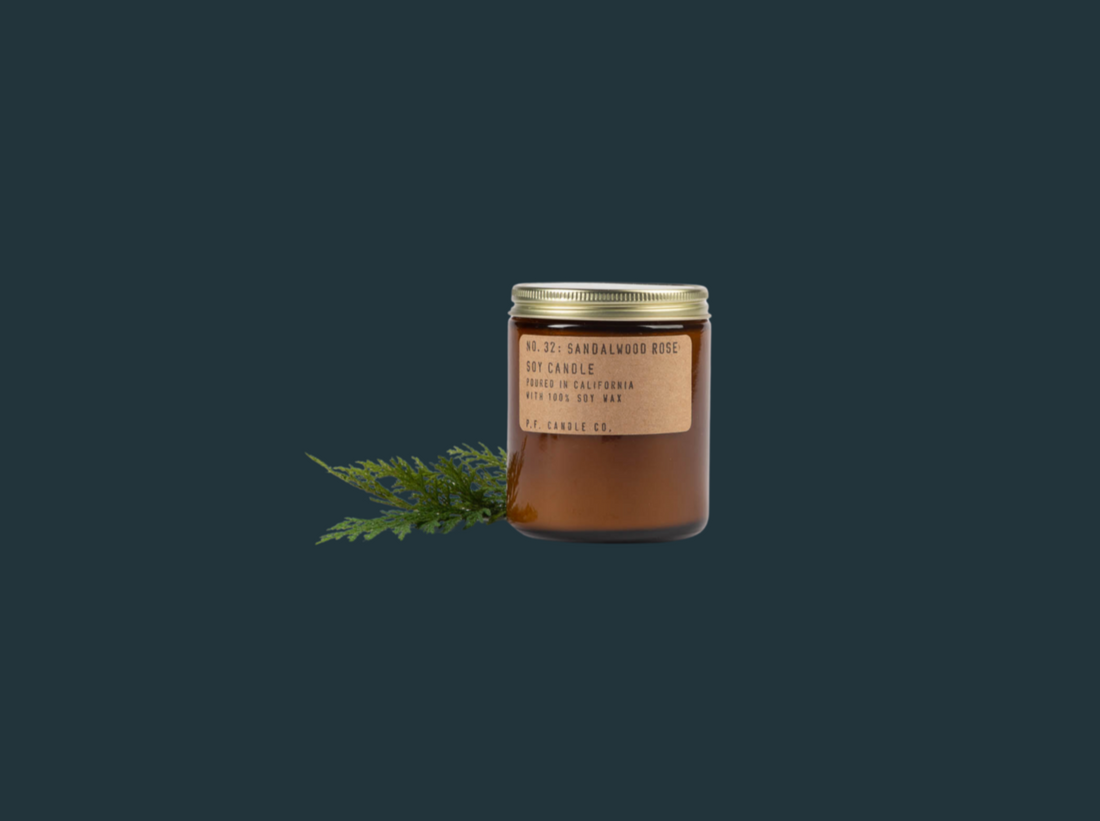 Sandalwood Rose Candle