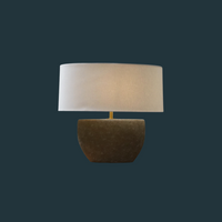 Geological Faux Concrete Table Lamp