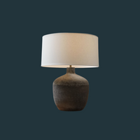 Unearthed Rhino Terracotta Table Lamp