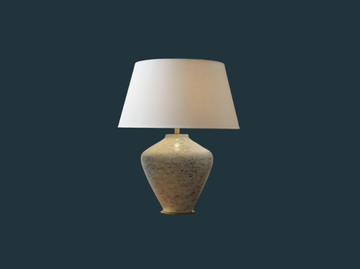 Porcelain Adriatic Mist Glaze Table Lamp