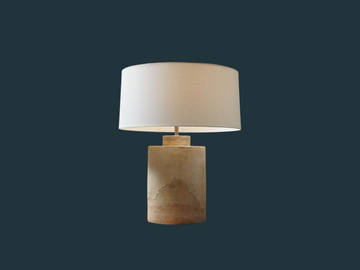 Distressed Tuscan Terracotta Table Lamp