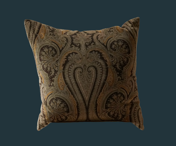 108. Handmade Vintage Paisley Pillow