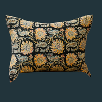114. Handmade Vintage Textile Pillow