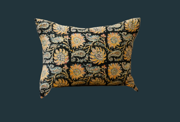 114. Handmade Vintage Textile Pillow