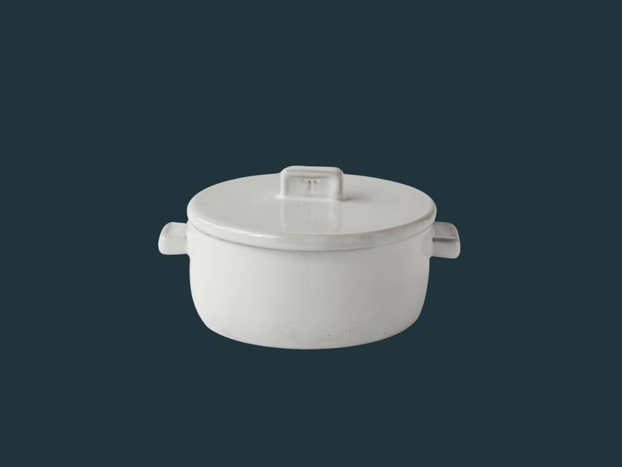 Small White Glaze Ramekin
