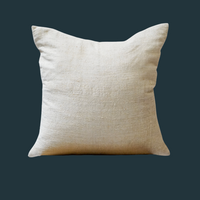 123. Handmade Textured Linen Pillow