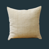 129. Handmade Textured Linen Pillow
