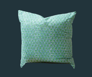 37. Handmade Block Print Pillow