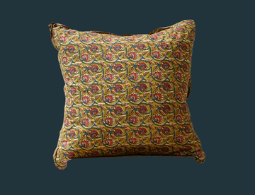 38. Handmade Block Print Pillow