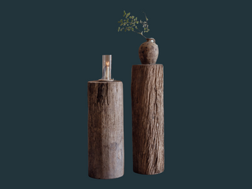 Wood Pedestal
