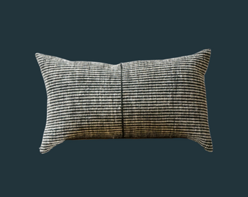 45. Handmade Textured Lumbar Pillow