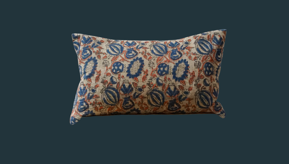 41. Handmade Textured Lumbar Pillow