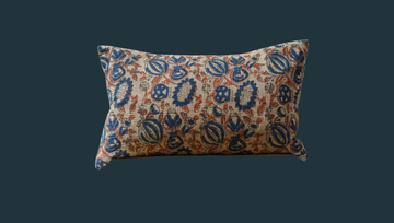 41. Handmade Textured Lumbar Pillow