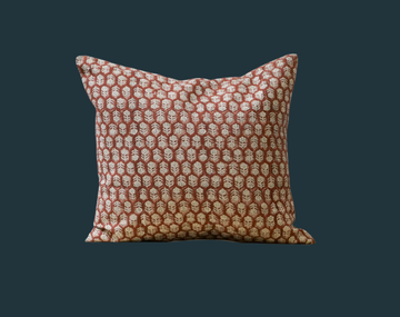 220. Handmade Block Print Pillow
