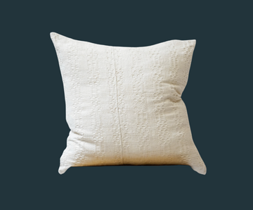 621. Handmade Vintage Textile Throw Pillow