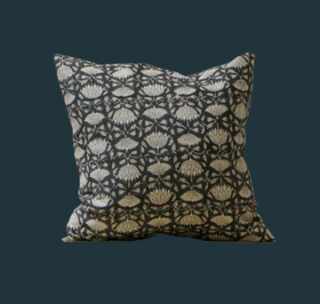 225. Handmade Block Print Pillow