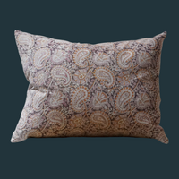 99. Handmade Block Print Small Lumbar Pillow