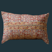 98. Handmade Block Print Lumbar Pillow