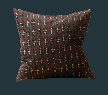 56. Handmade Block Print Pillow
