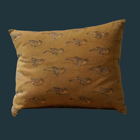 100. Handmade Parrot Textile Pillow